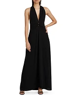 The Banks Gathered Waist Maxi Dress