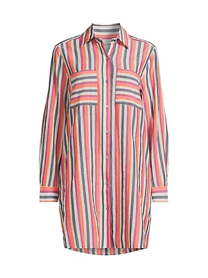 Daybreak Striped Tunic Dress