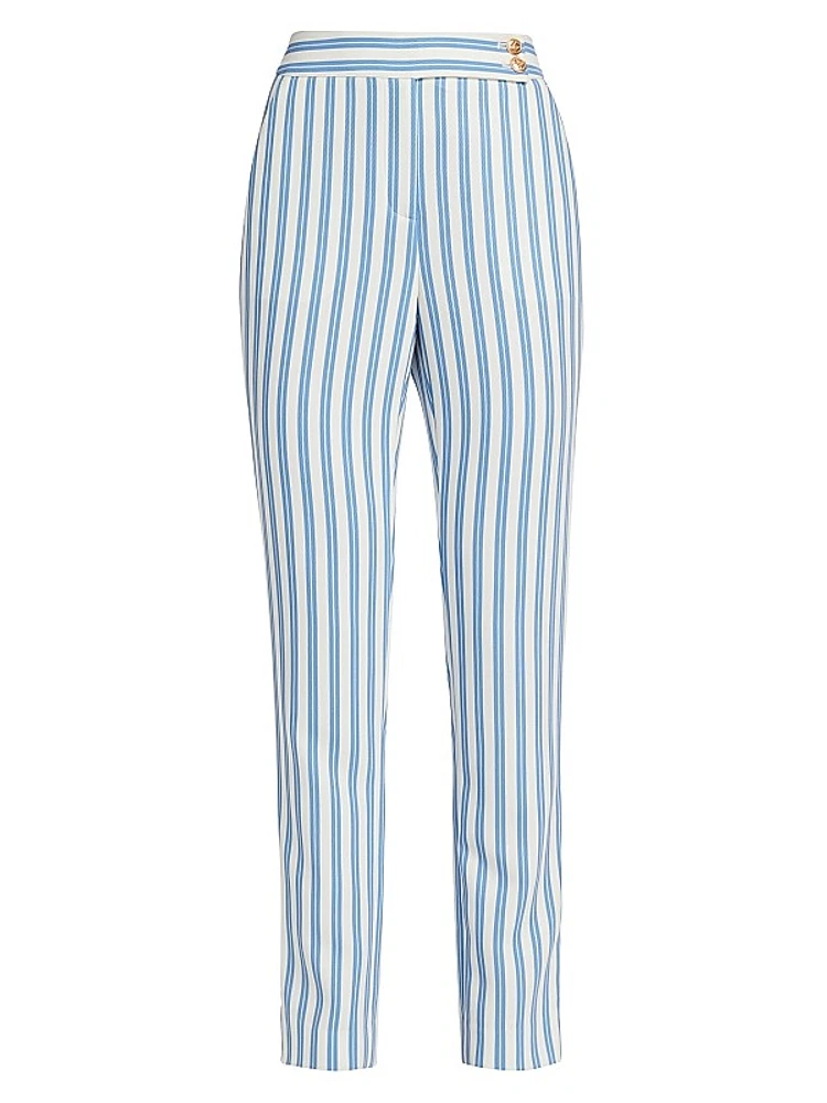 Eden Cigarette Striped Pants