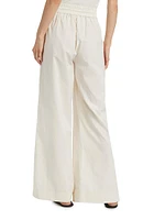 Linen-Blend Lounge Pants