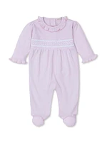 Baby's Hand-Smocked Footie