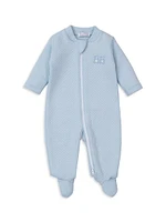 Baby's Jacquard Zip Footie