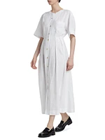 Day Linen Midi-Dress