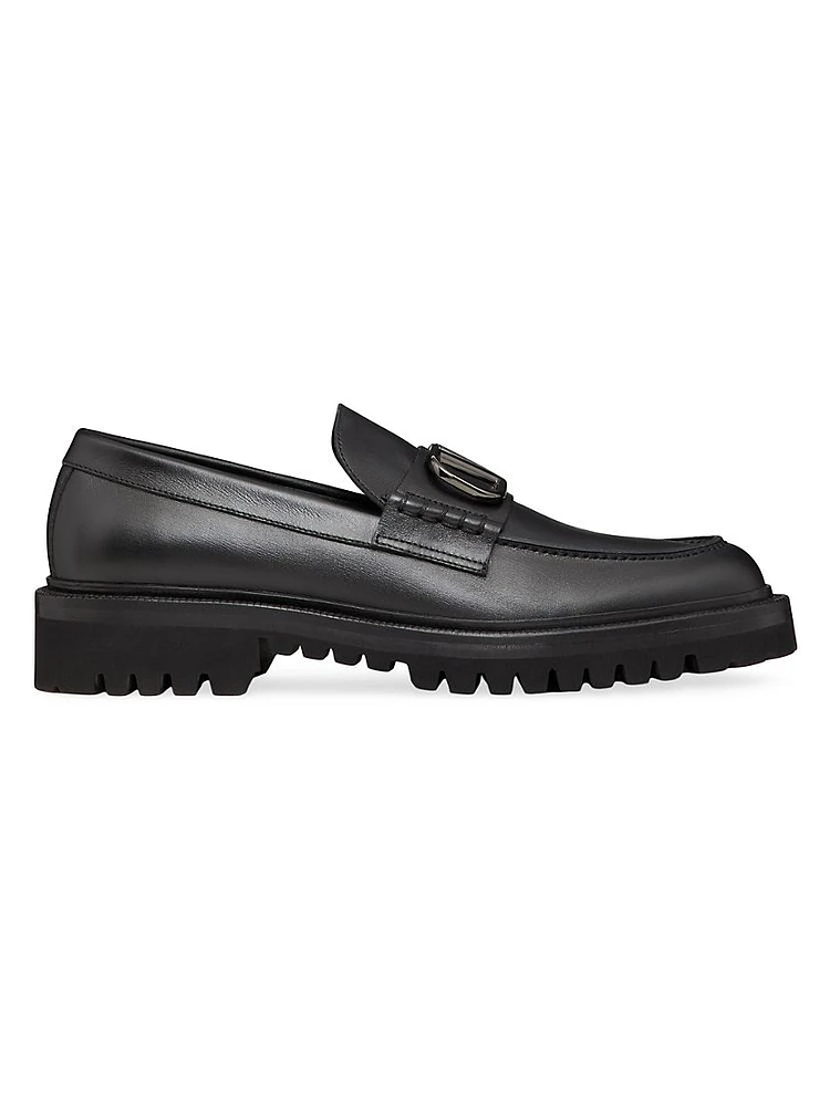 VLogo Signature Calfskin Loafers