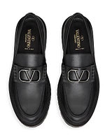 VLogo Signature Calfskin Loafers