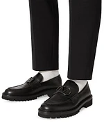 VLogo Signature Calfskin Loafers