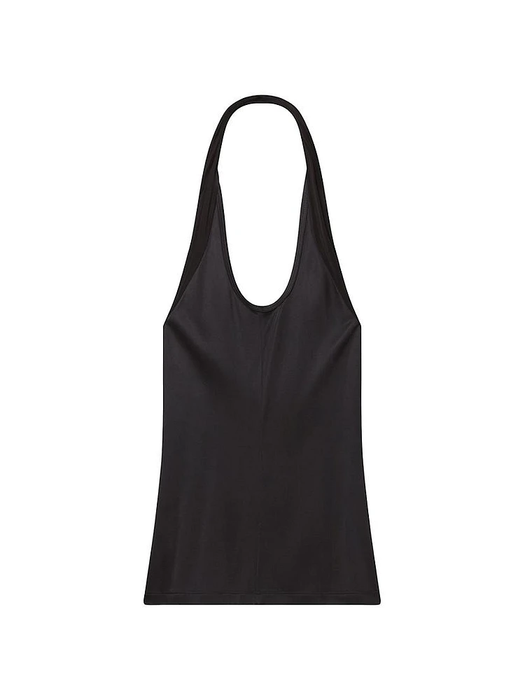 Dancer Liquid Jersey Halter Top