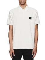 Logo Cotton-Blend Polo Shirt