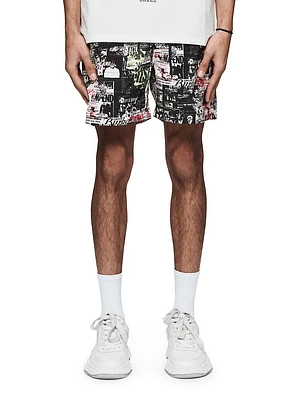 All Round Graphic Shorts