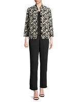 Circle Jacquard Easy-Fit Jacket