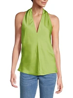 Crepe Halter Top