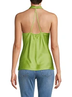 Crepe Halter Top