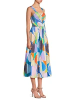 Sarah Social Circles Midi-Dress