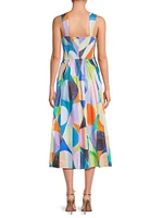 Sarah Social Circles Midi-Dress