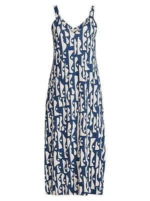 High Seas Tank Midi-Dress