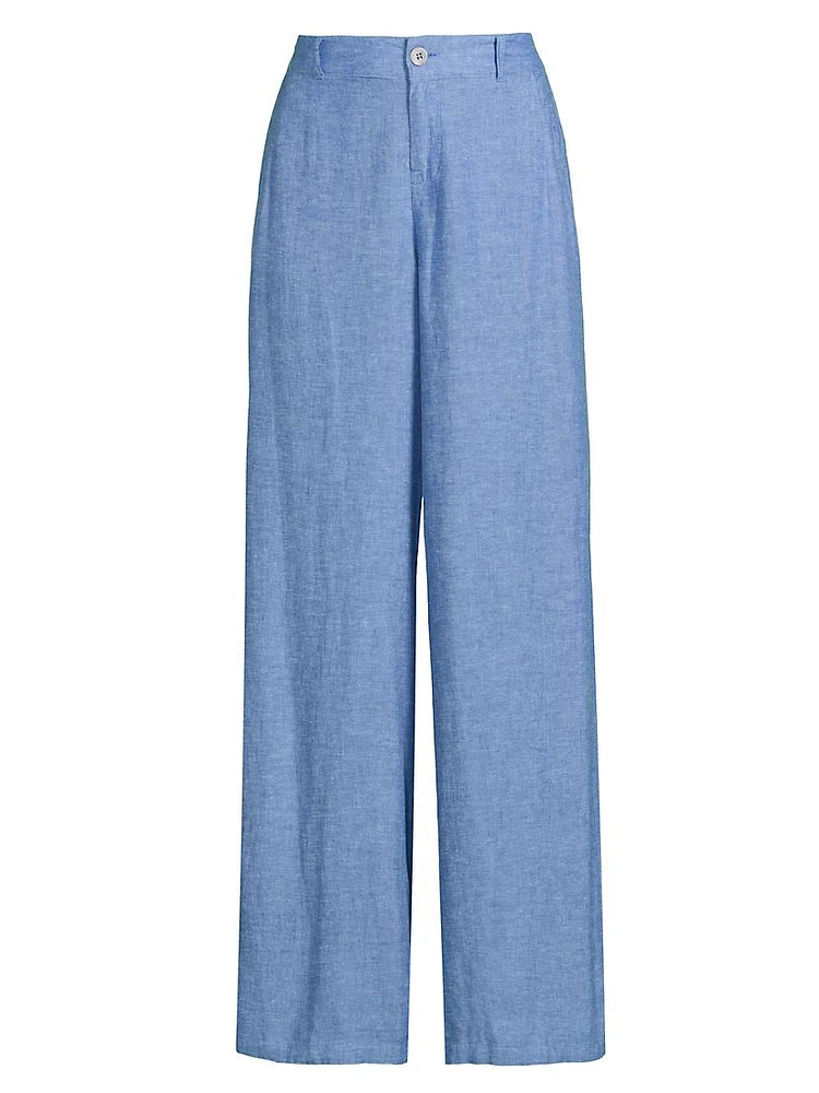 Rumba Linen-Blend Trousers