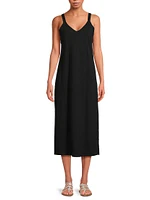 V-Neck Tank Midi-Dress