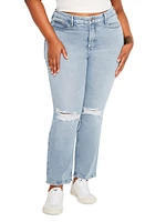 Good Legs Straight-Leg Jeans