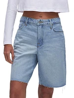 Denim Bermuda Shorts