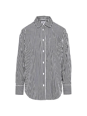 Everyday Striped Button-Up Shirt