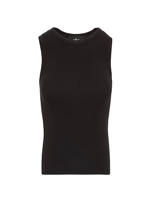 Racer Stretch Knit Tank