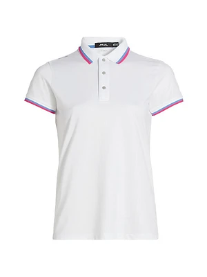 Stretch Piqué Mesh Polo T-Shirt