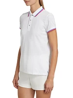 Stretch Piqué Mesh Polo T-Shirt