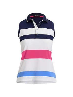 Airflow Sleeveless Polo Shirt