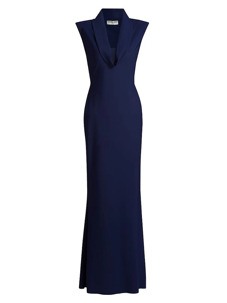 Duina Cowlneck Gown