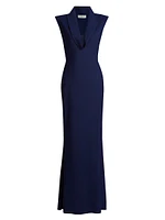 Duina Cowlneck Gown