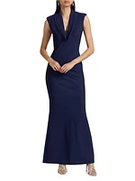 Duina Cowlneck Gown