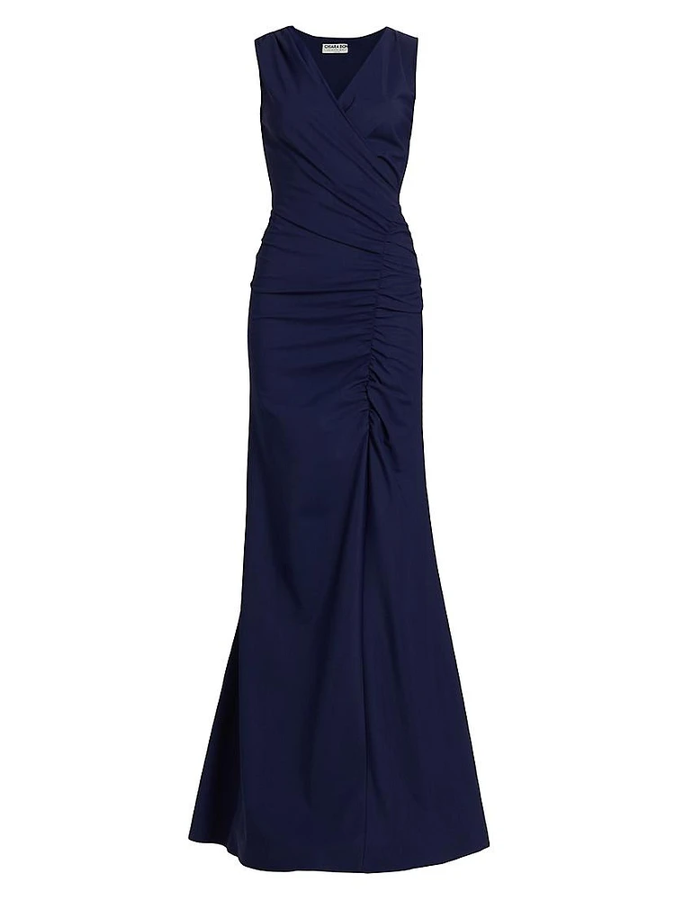 Avry Ruched Gown