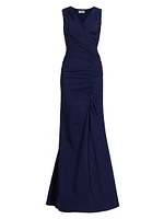 Avry Ruched Gown