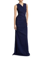 Avry Ruched Gown