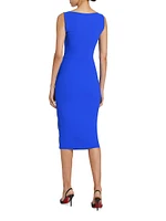 Branka Zipper Cocktail Dress