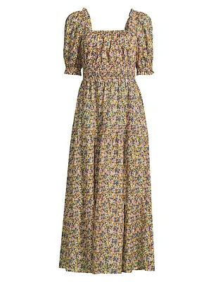 Marguerite Tiered Floral Dress