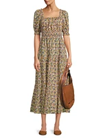 Marguerite Tiered Floral Dress