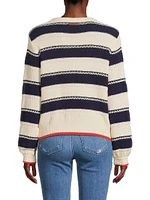 Ryann Striped Cotton Sweater