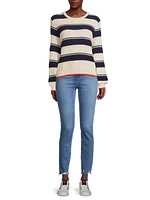 Ryann Striped Cotton Sweater