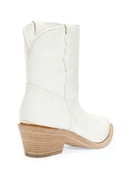 Julia 55MM Leather Ankle Boots