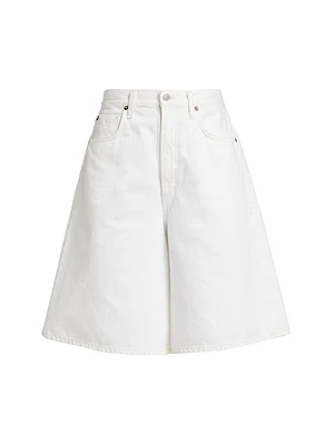 Nolan Cotton Flare Shorts