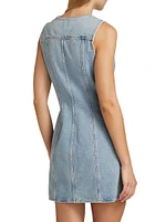 Trina Denim Sleeveless Minidress