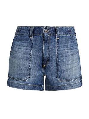 Analeigh Stretch Denim Shorts