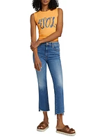 The Insider Step Fray Crop Jeans