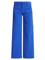 Undercover Sneak Mid-Rise Wide-Leg Jeans