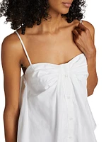 Kenz Button Babydoll Tank Top