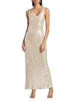 Bex Sequined Tank Maxi Dress