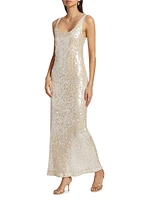 Bex Sequined Tank Maxi Dress