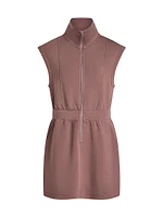 Rosannah Zip-Up Sleeveless Dress