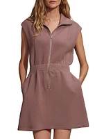 Rosannah Zip-Up Sleeveless Dress